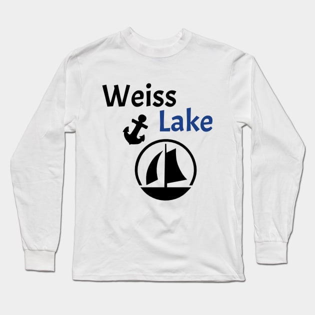 Weiss Lake Alabama Long Sleeve T-Shirt by soufyane